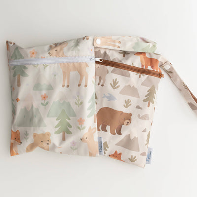The Grayson Long Sleeve Bib - Woodland Blooms