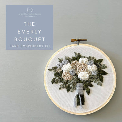 Embroidery Kit - The Everly Bouquet