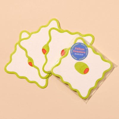 Coasters—Crudité - Olive