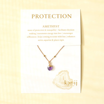 Necklace - Healing Stone with Quote