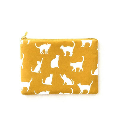 Cat Zipper Pouch, Pencil Case, Make Up Bag, Cosmetic case, Coin Purse, Pouch, Zipper Pouch, Change Pouch: Large ($14.00)