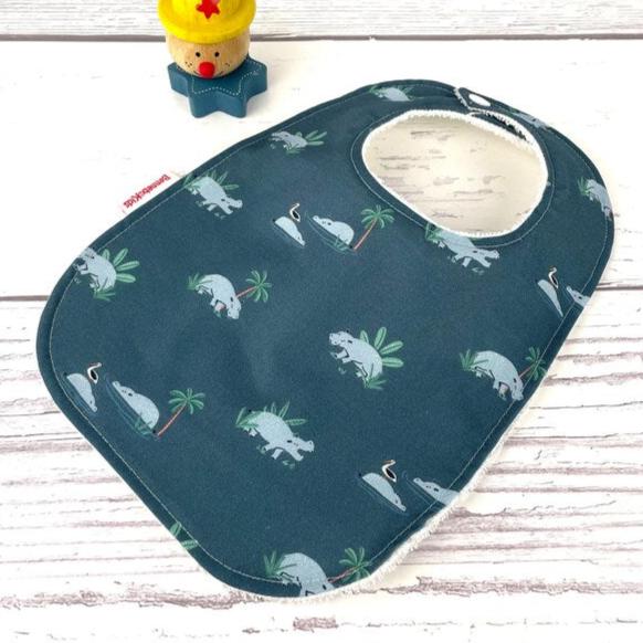 Baby Bib - Hippo - Gift & Gather