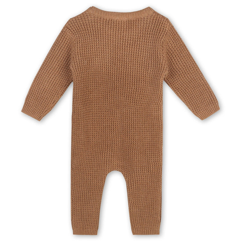 Baby Jumpsuit - Smile - Chai Spice - Gift & Gather