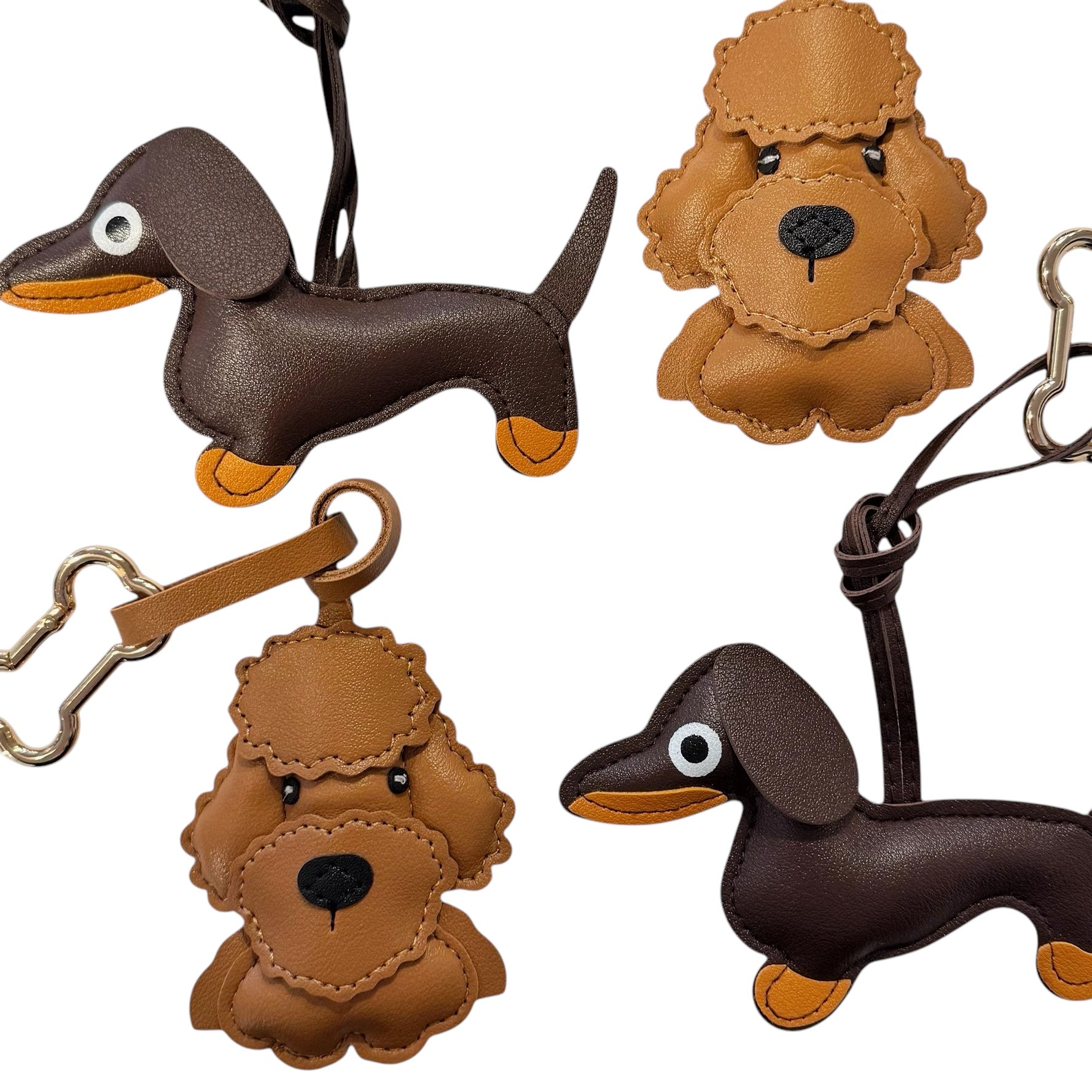 Bag Charm & Keychain - Dogs - Gift & Gather