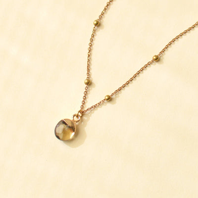 Necklace - Healing Stone with Quote