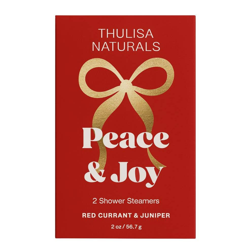 Holiday Shower Steamers - 2 pack - Red Currant and Juniper