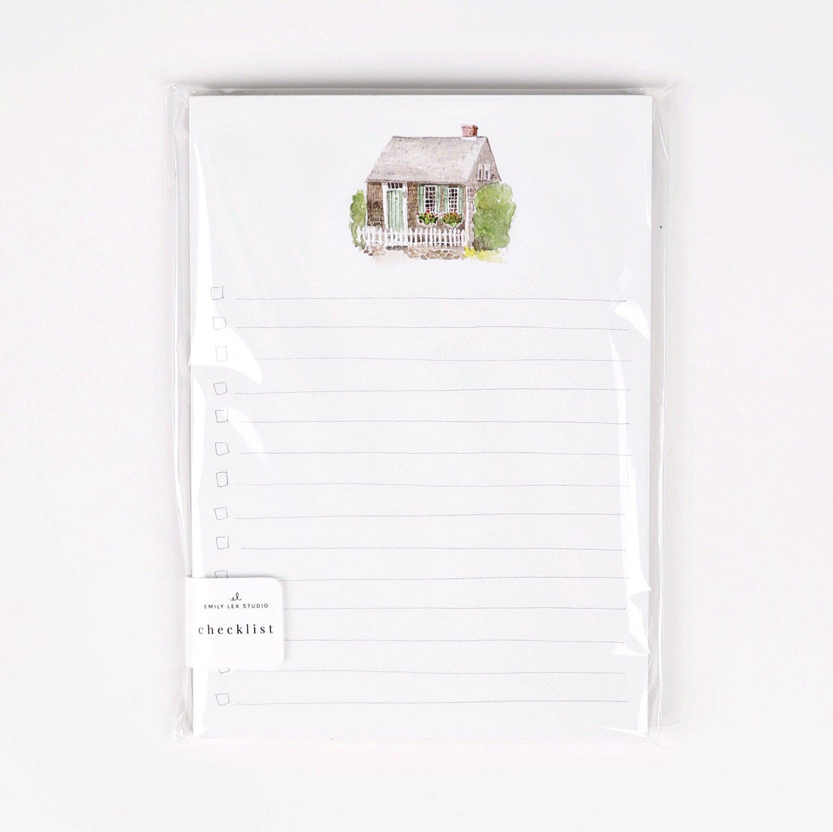 Checklist Notepad - Gingham Mug