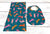 Bib & Burp Cloth Set - Teal Tigers - Gift & Gather