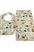 Bib & Burp Cloth Set - Woodland - Gift & Gather