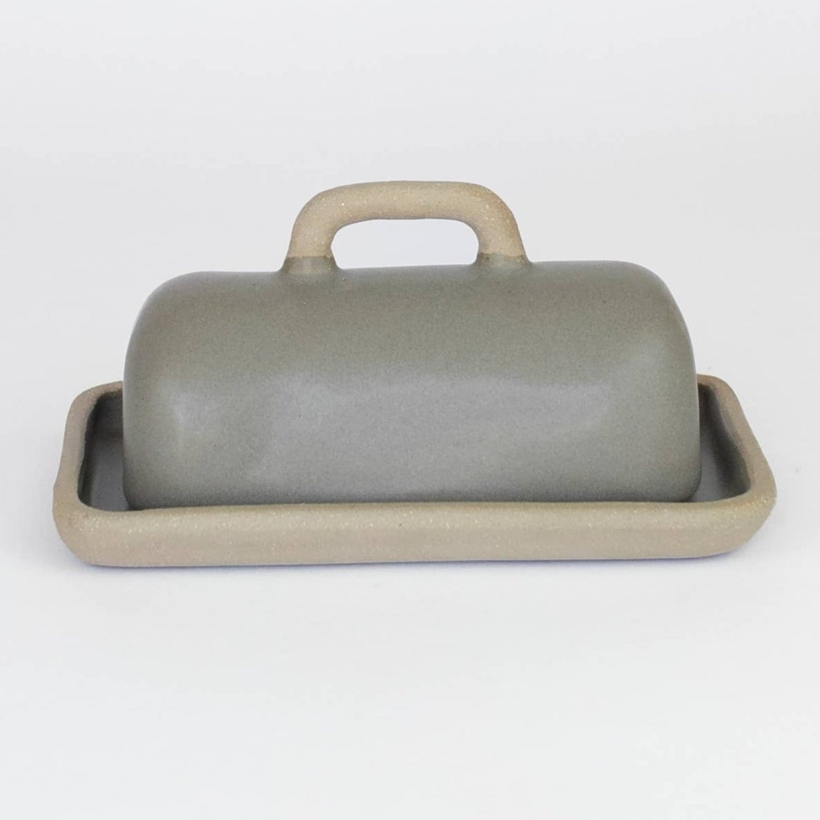 Butter Dish - Stone - Gift & Gather