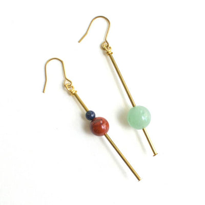 Fiona Mix & Match Asymmetrical Earrings