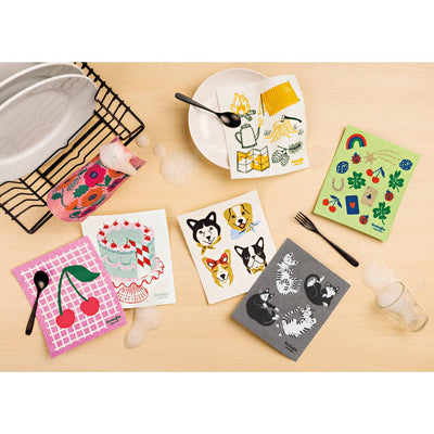 Swedish Dishcloth - Meow & Furever
