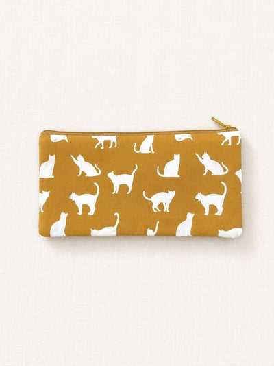 Cat Zipper Pouch, Pencil Case, Make Up Bag, Cosmetic case, Coin Purse, Pouch, Zipper Pouch, Change Pouch: Large ($14.00)