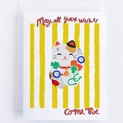 Greeting Card May Your Wishes Come True