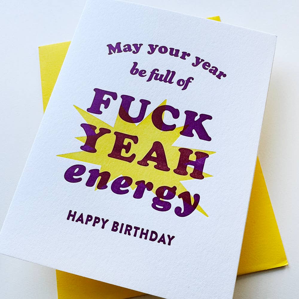 Card - Fuck Yeah Birthday