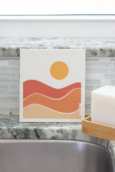 WASHCLOUD® DESERT DUNE™ Nordic Dish Washing Sponge Cloth - No Tox Life