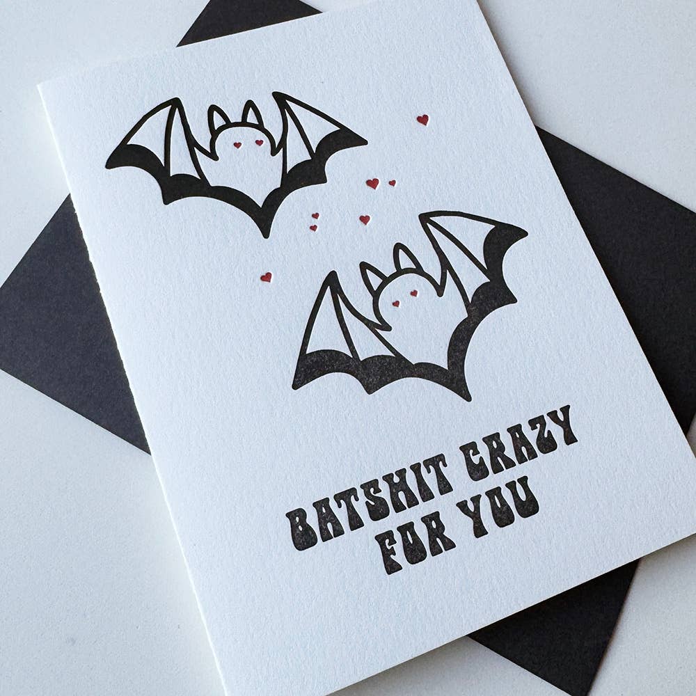 Card - Batshit Crazy for You - Gift & Gather