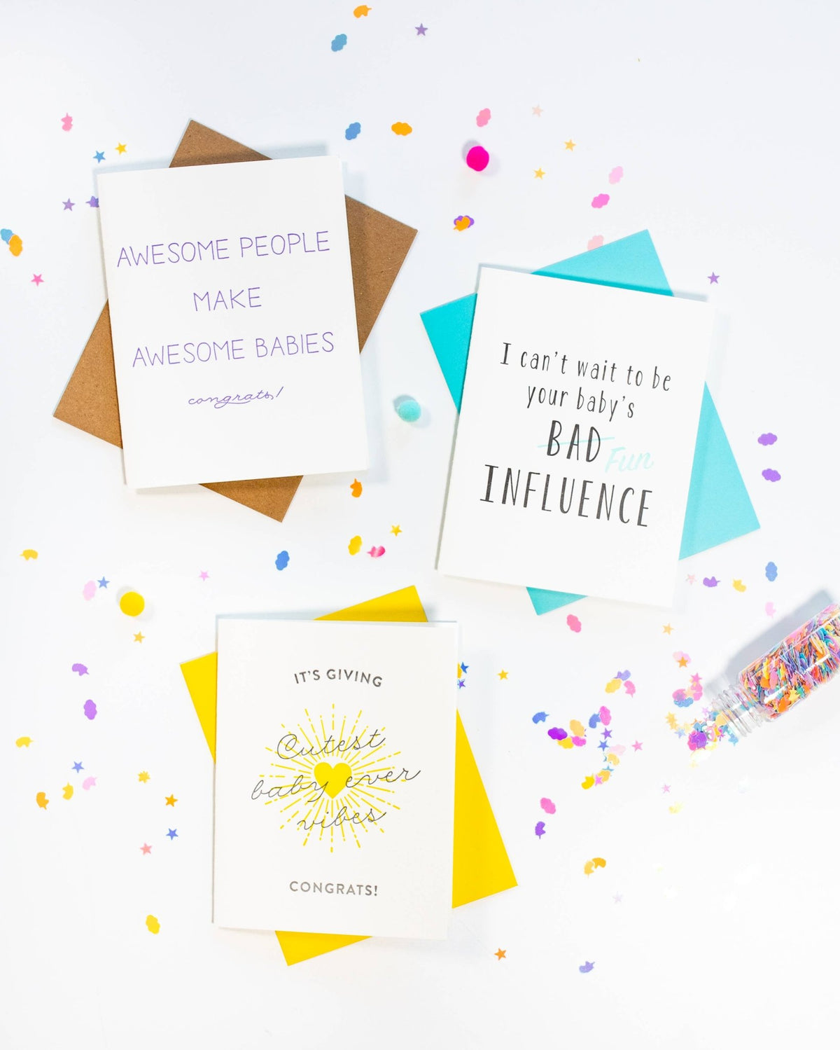 Card - Cutest Baby Vibes - Gift & Gather