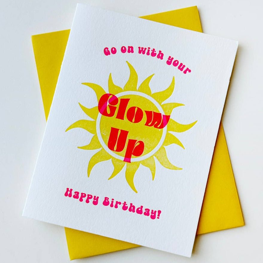 Card - Glow Up Birthday - Gift & Gather