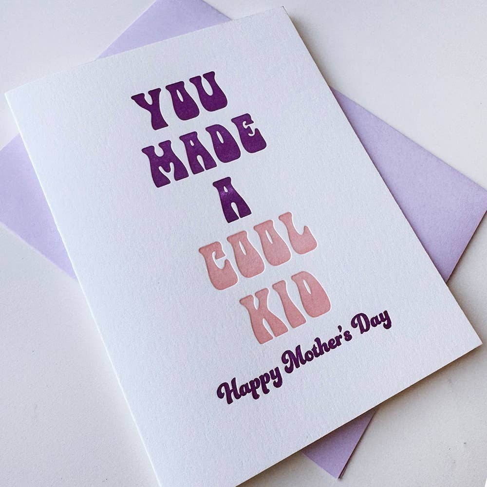 Card - Mother's Day Cool Kid - Gift & Gather