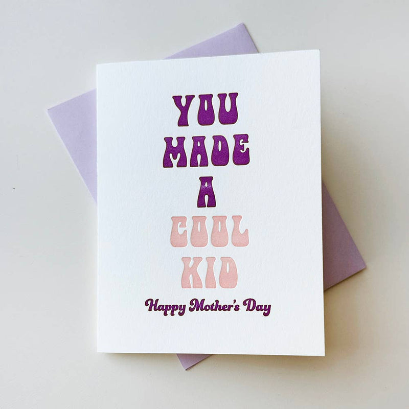 Card - Mother's Day Cool Kid - Gift & Gather