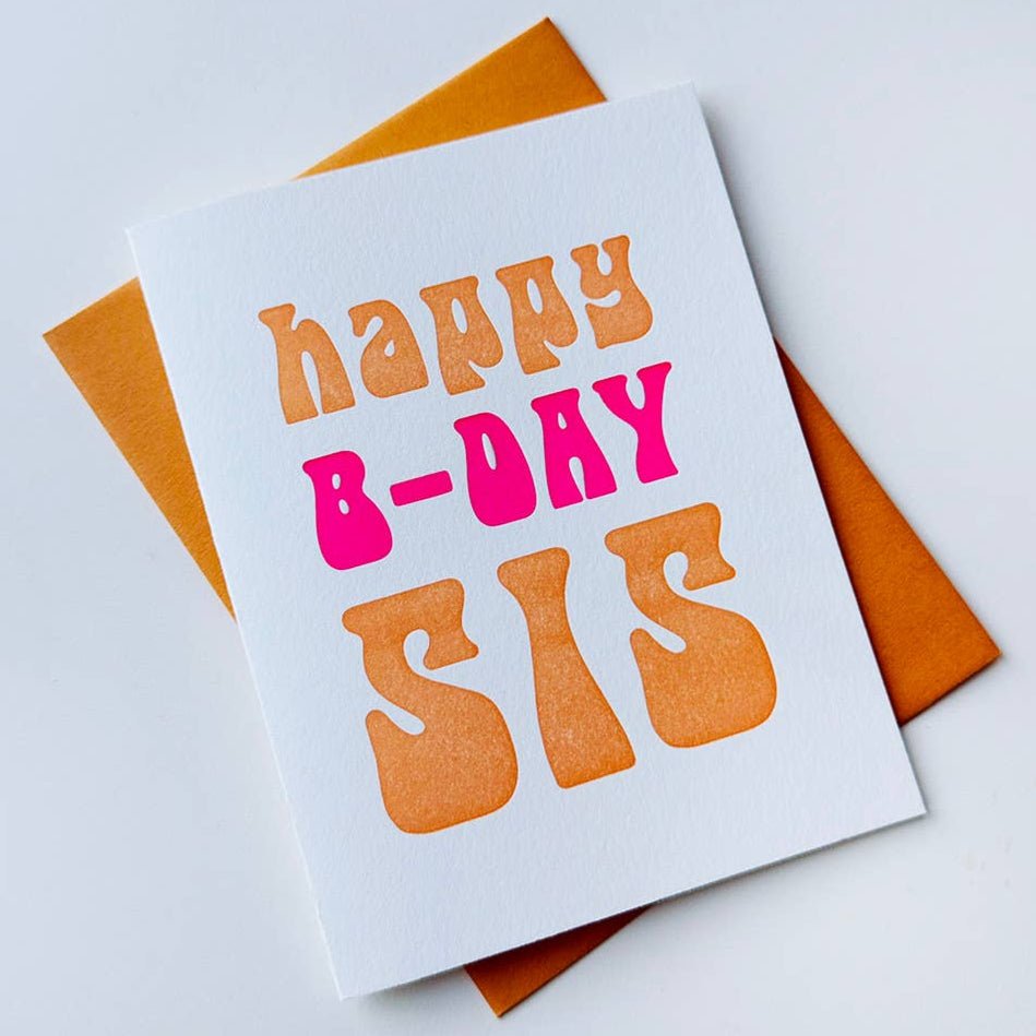 Card - Sis Birthday - Gift & Gather