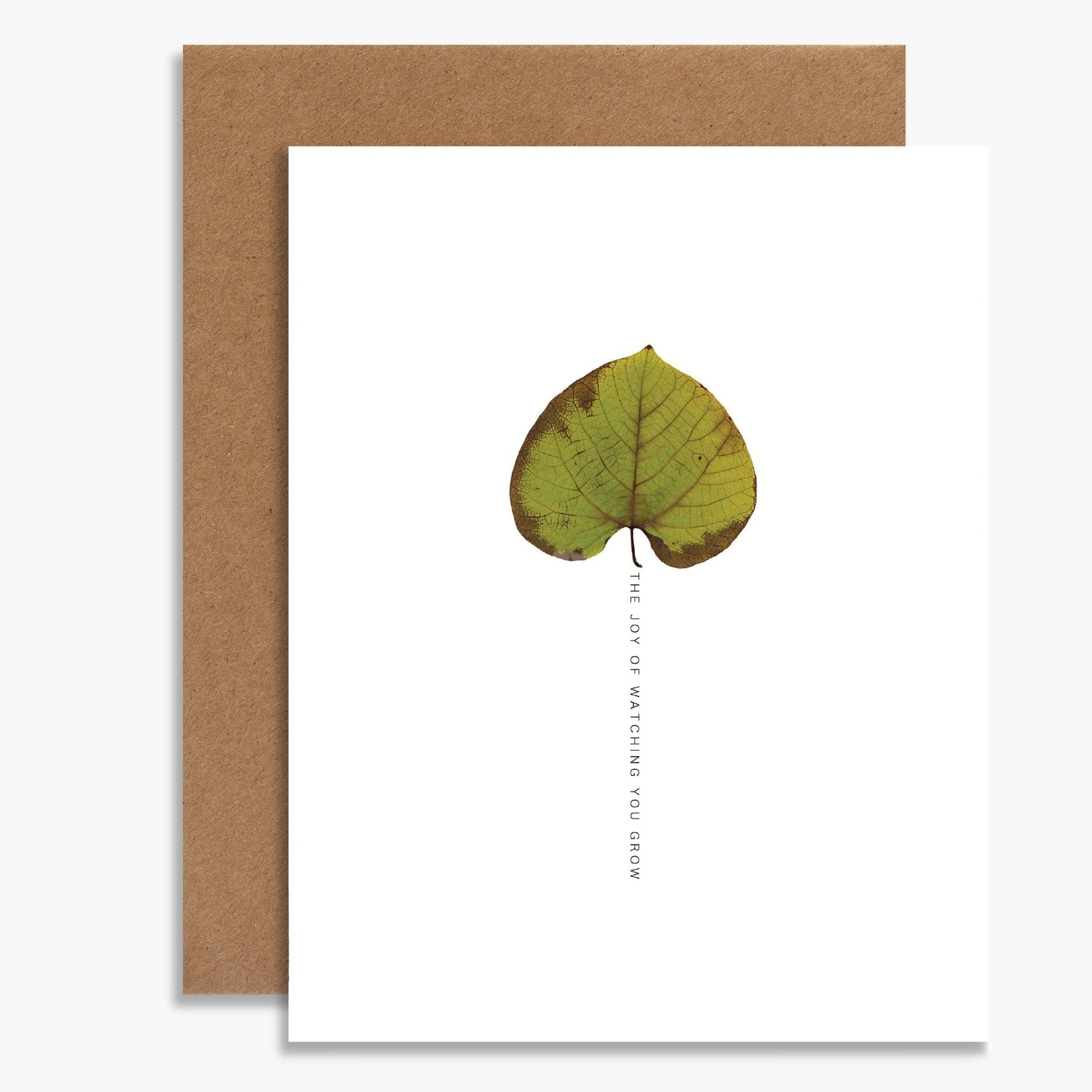 Card - The Joy Of Watching You Grow - Gift & Gather