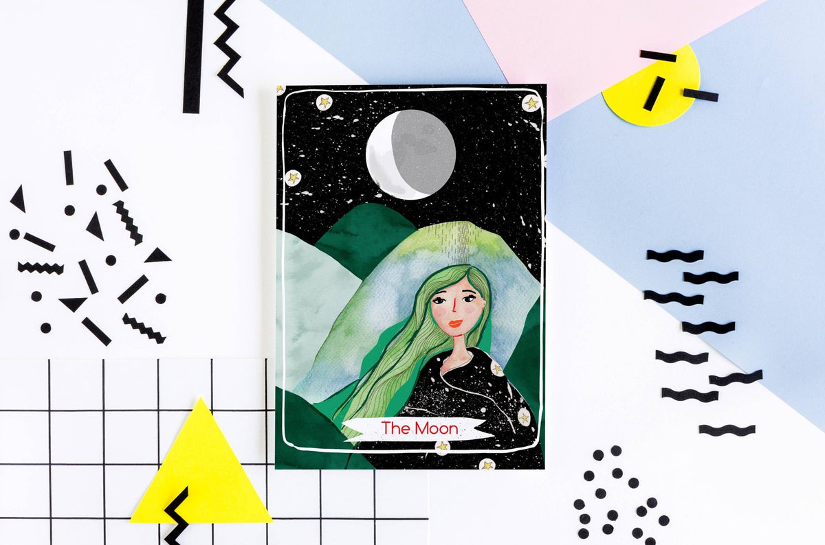 Card - The Moon - Gift & Gather