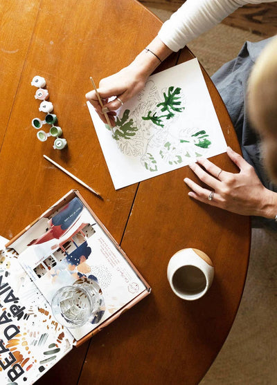 Paint-By-Numbers kit - Tropical Garden