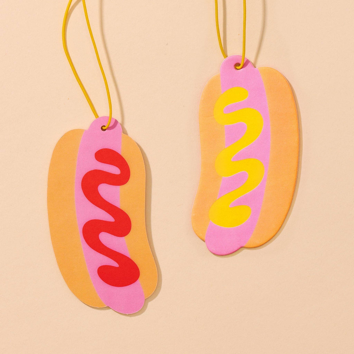 Air Freshener -  Hot Dog - Pink Lemonade Scent