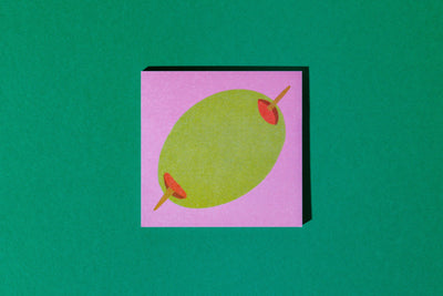 Olive Sticky Notes
