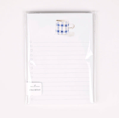 Checklist Notepad - Bluebird