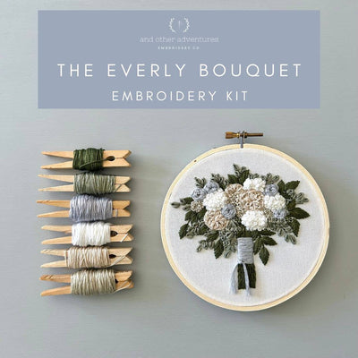 Embroidery Kit - The Everly Bouquet