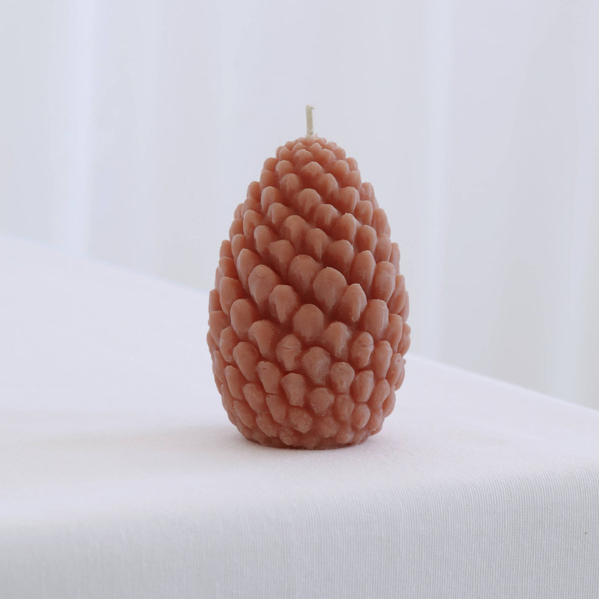 Sculpted Beeswax Pine Cones