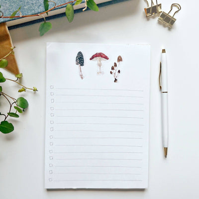 Checklist Notepad - Mushroom - Gift & Gather