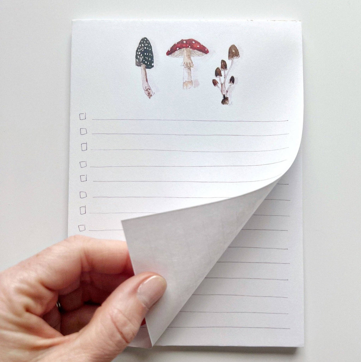 Checklist Notepad - Mushroom - Gift & Gather