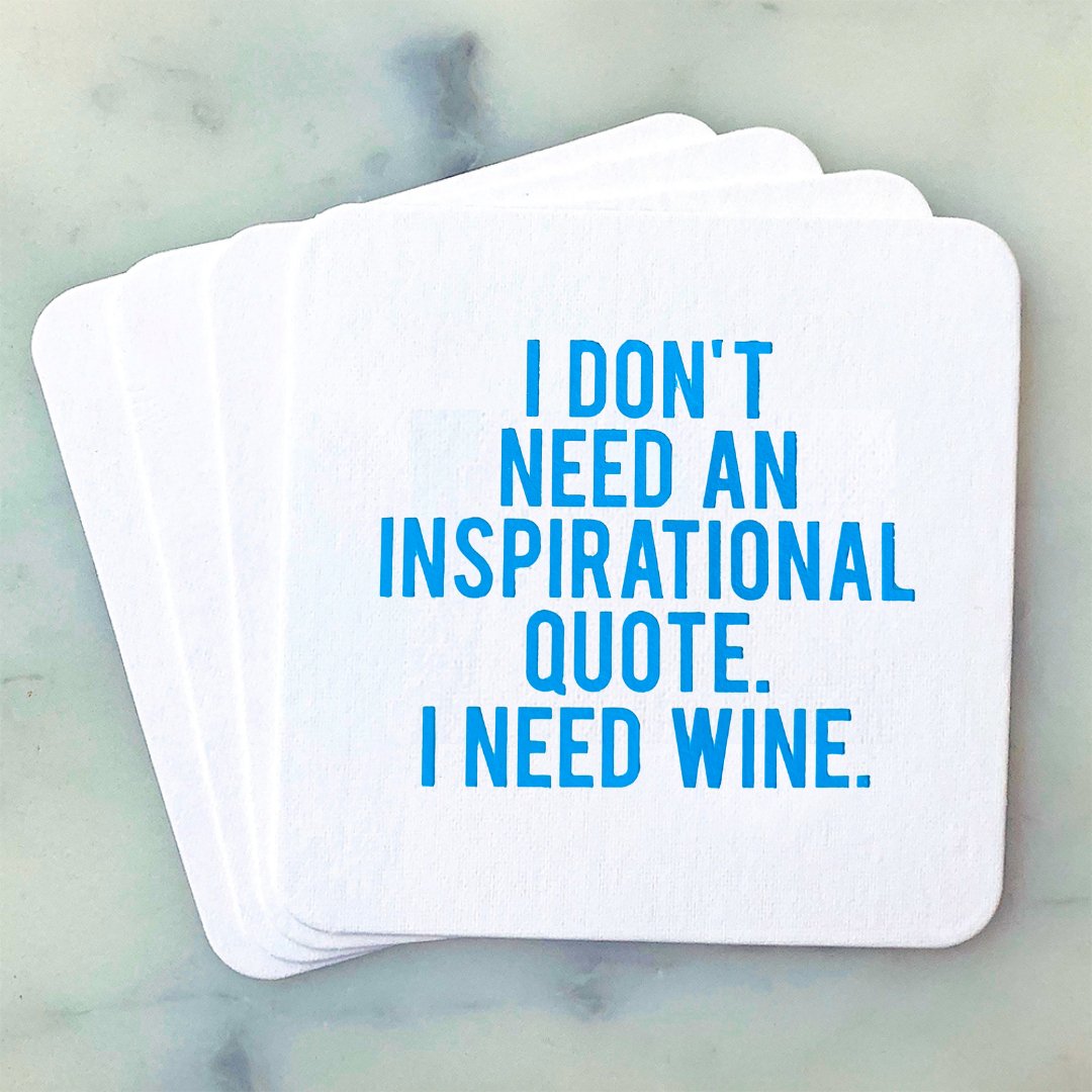 Coasters - Inspirational Quote - Gift & Gather