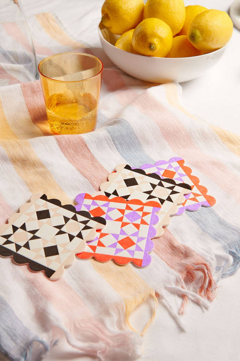 Coasters - Mod Quilt - Gift & Gather