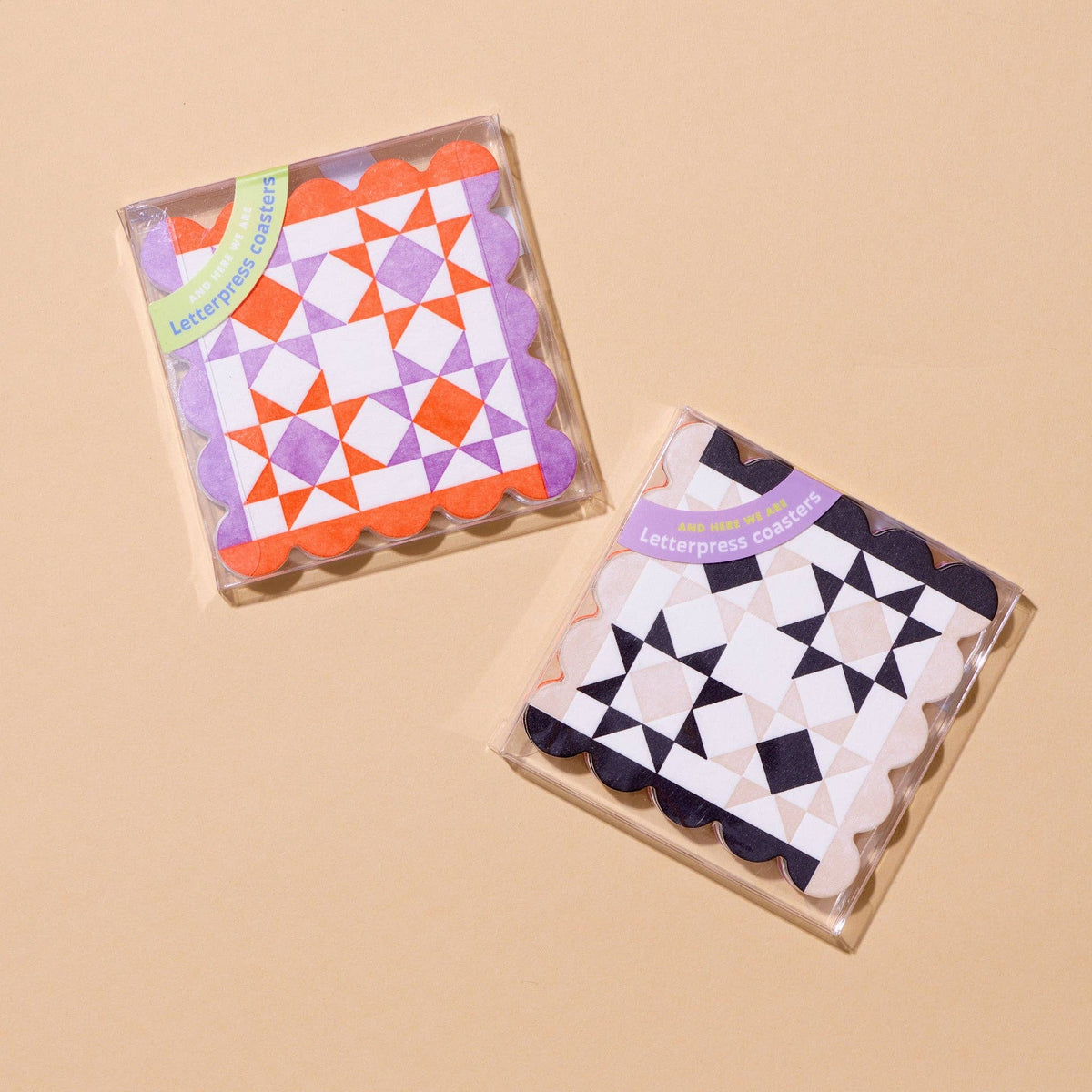 Coasters - Mod Quilt - Gift & Gather