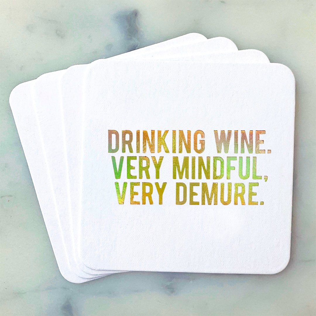 Coasters - Very Demure - Gift & Gather