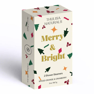 Holiday Shower Steamers  - Spiced Orange + Cranberry