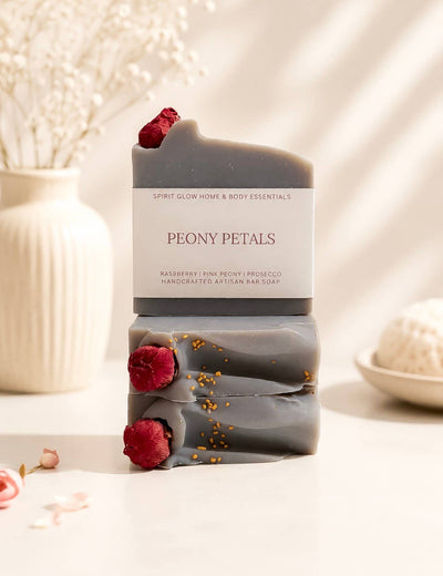 Peony Petals - Handcrafted Artisan Soap Bar