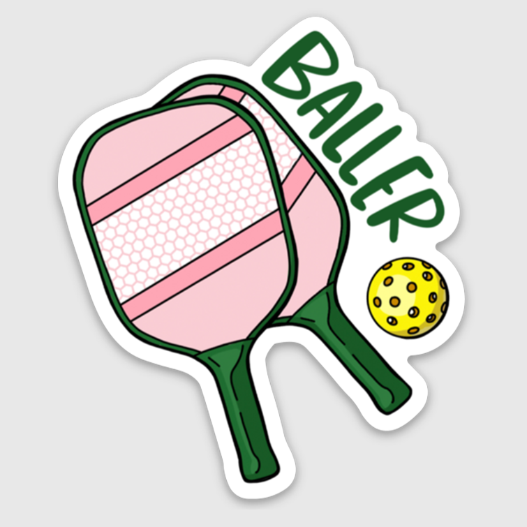 Sticker - Pickleball