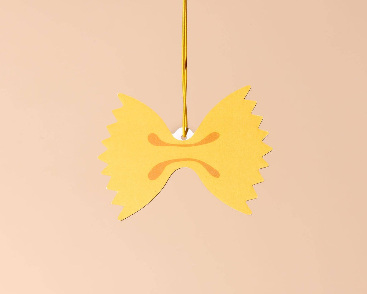 Air Freshener - Farfalle Bowtie - Lemon Scent