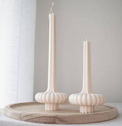 Tutu Pillar Candles, Decorative Soy Wax Candles | Wholesale: Large