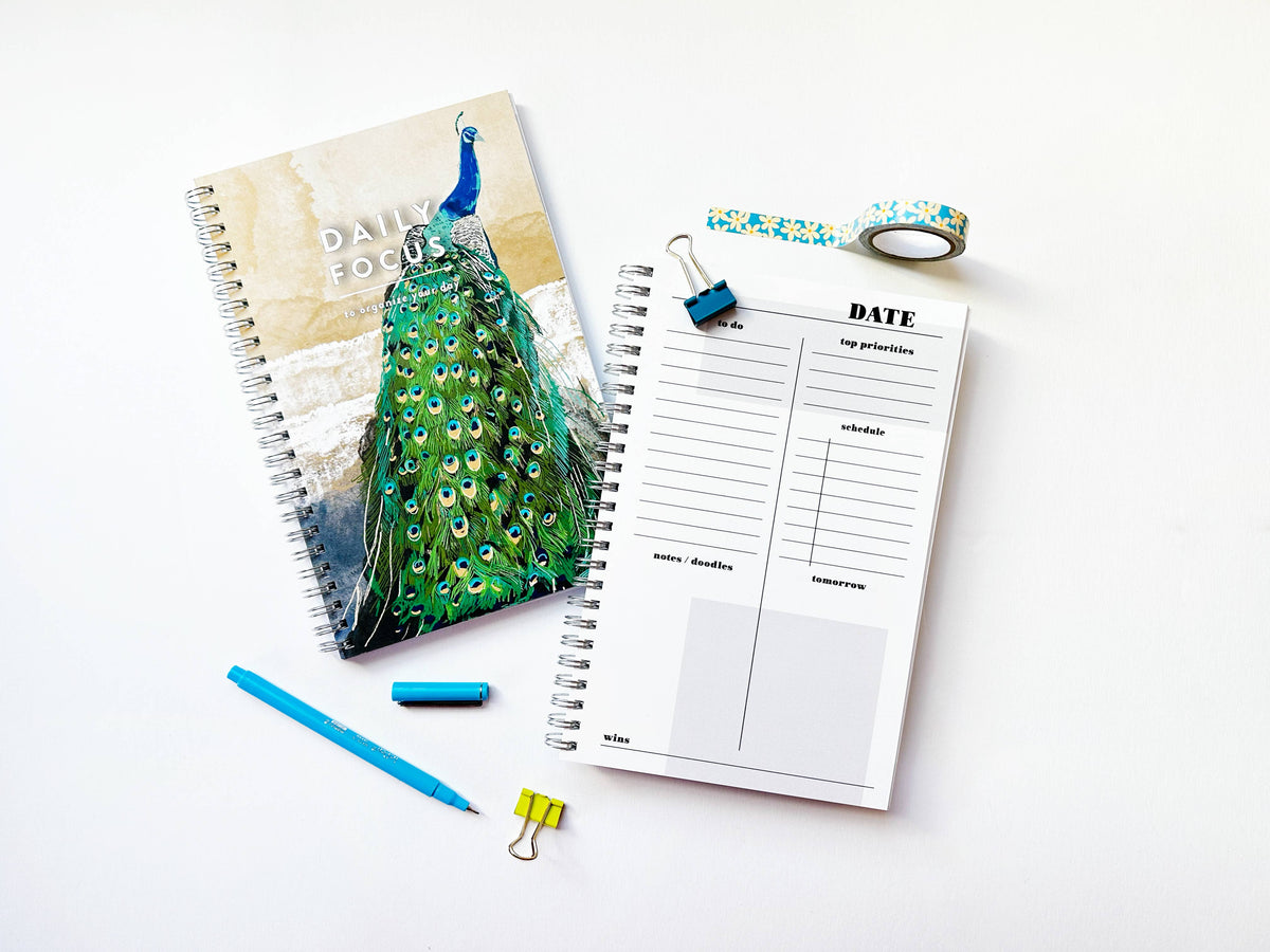 Notebook - Daily Focus - Peacock