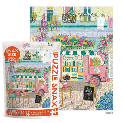 Jigsaw Puzzle - 100 Piece - Mobile Book Club