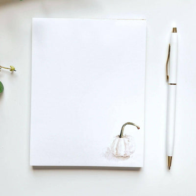 Notepad - White Pumpkin