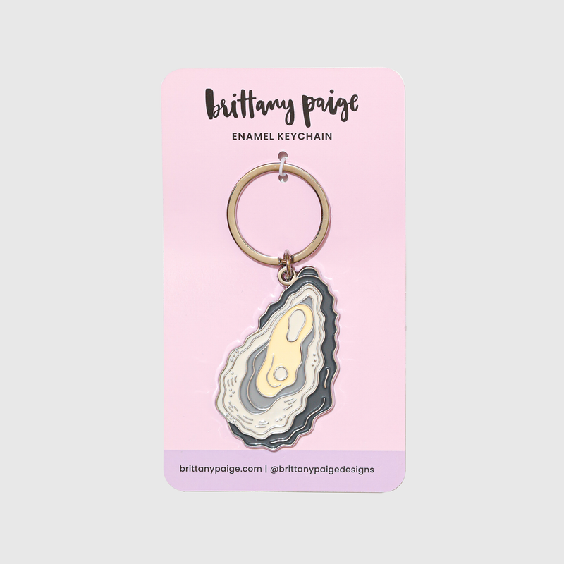 Keychain Bag Charm - Oyster
