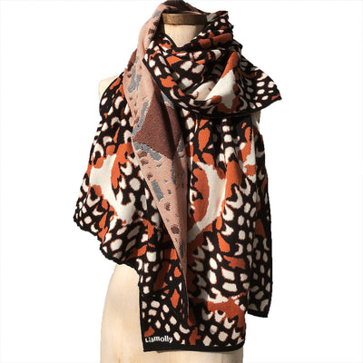 Wrap - Monarch - Cinnamon + Black + Cream